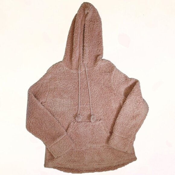 Ambrielle KeepsakePink Sherpa Hoodie Pullover Pajamas Sleepwear/Sweatshirt Set M - Picture 7 of 15